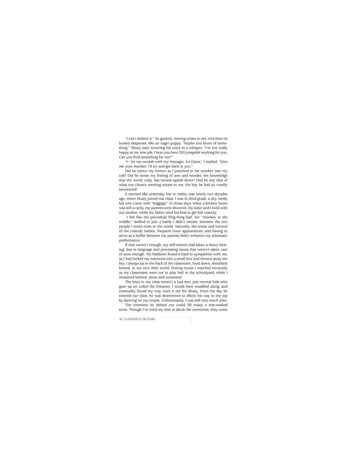 A Handful of Stars | Books | Judaica